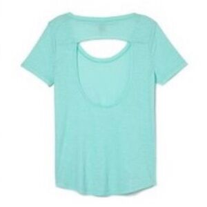 Victoria’s Secret PINK Cut-Out T-shirt (Mint)